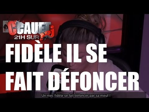 A faithful guy gets fucked by his girlfriend! - C'Cauet on NRJ