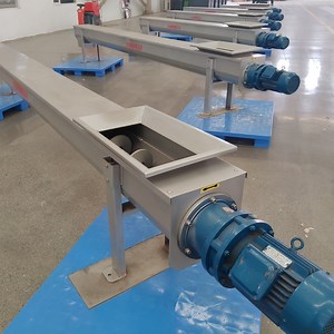 [Hot Item] Shaftless Spiral Feed Screw Conveyor for Wastewater Treatment Sludge Transportation