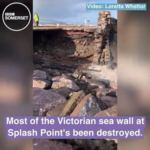 9.8K views · 44 reactions | ⚠️ Strong winds ️ ⚠️ Heavy rain ️ Another storm's on the way, so 爛 for the wall at Watchet Harbour. | BBC Somerset | Facebook