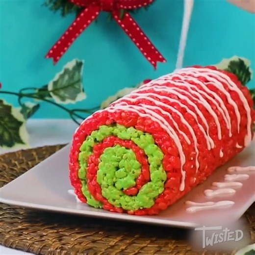 The easiest yule log treat! 🎄 | Twisted