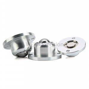 [Hot Item] Heavy Duty Ball Transfer Bearing Flanged Ball Bearings Roller with 2 Holes Ball Transfer Units