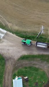 Spreading Cow Manure With John Deere 7R #johndeere #farming #viral #drone #trending #reels #fyp #tractor #farm #agriculture | Farmingtv