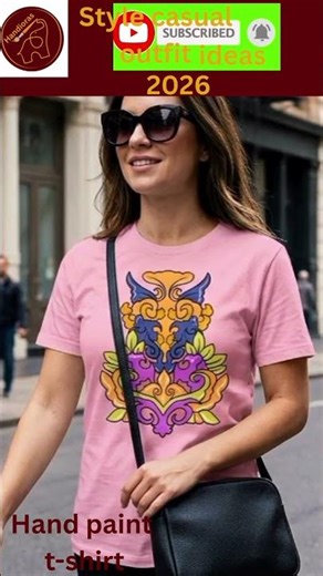 These hand painted tees are going viral in 2026 #fashion #styling #diy