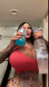 Xomarym - Big Fake Boobs Bimbo Tease