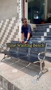Waiting bench for hospitals, banks, government departments and public places #bench #benches #hospitalbench #hospitalfurniture #waiting #waitingarea #trendingreels ing | CreativeInter by Amir Akbar