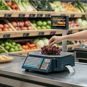 [Hot Item] Compact Barcode Printing Scale for Efficient Inventory Management