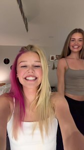 Yay loving it #fyp #skunkstrip #pink #hair #viral | hair
