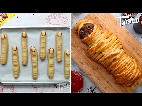 Spooky Eyeball Deviled Eggs: Halloween Party Food Recipe | Twisted