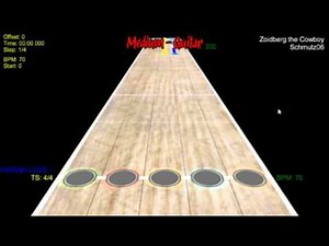 Zoidberg The Cowboy Easy And Medium Chart Preview