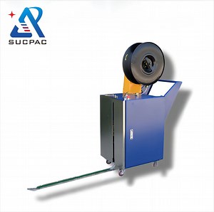[Hot Item] Compact Pallet and Carton Strapping Machine with Heat Sealing for Logistics