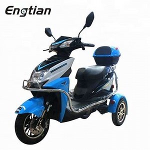 [Hot Item] Top Sale Electric Tricycle Three Wheel Adult Electric Scooters Stable with Padals