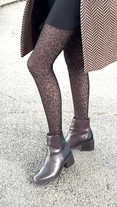 Prints that roar. Legs that own the room. 🖤 #AnimalPrint #PatternedTights #MustHave | Pretty Polly