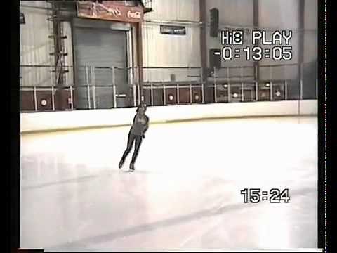 Robyn Alexandra Greenwood Ice skating Video