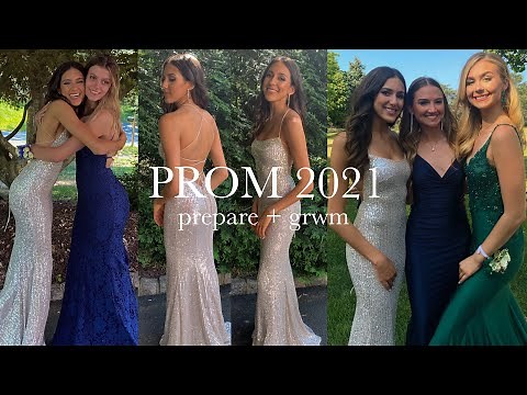 PROM 2021: vlog + grwm:)