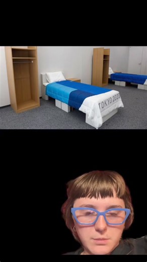 1K views | 2020 Tokyo Cardboard Olympics Bed  #DesigningSpaces #DesigningSpacesTV #design #olympics #olympicscountdown | Designing Spaces | Facebook