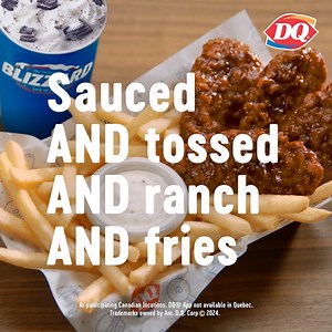 140 reactions · 21 shares | The tender trifecta: sweet, savoury, and saucy. Try our Honey BBQ Chicken Strip Basket with 100% all white meat tenderloin strips, fries, and your choice of tasty dip today! | Dairy Queen | Facebook