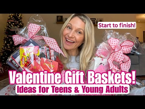 BEST Valentine Gifts for Teens & Young Adults! Budget Ideas, Trendy Picks & Making Gift Baskets
