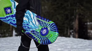 Premium SNO Storm Recreational Winter Foam Snow Sled 2PK