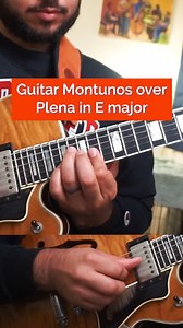 Learn this Guitar Montuno pattern for guitar and over 300 more lessons on my Patreon page, link in bio! #jazzguitar #latinjazz | Richard Peña