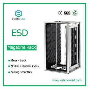 [Hot Item] ESD SMT Magazine Rack/Antistatic PCB Rack/Adjustable PCB Rack
