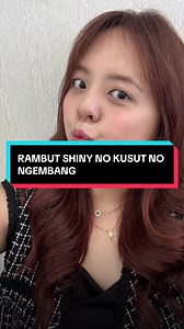 gara2 sering gonta ganti warna rambut, untung selamet pake 5x conditioner aloe melon😝