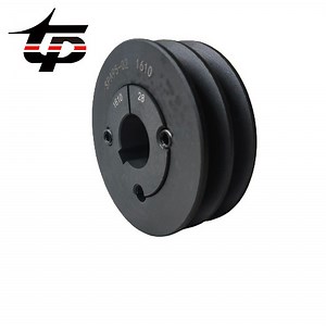 [Hot Item] Motor V Belt Pulley SPA 95 2 Grooves 1610 Taper Lock Bushing