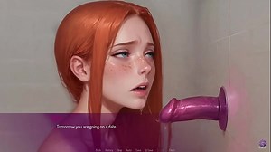 My Redhead Wife Trying Rough Deepthroat Live Online - 3D Hentai Animated Porn - Mila Ai