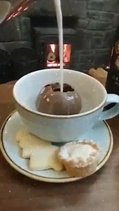 Have you tried our Christmas Hot Chocolate Bomb?.. ✨ Enjoy a Hot Chocolate Bomb during the festive period and add a baileys or whiskey to finish it off..✨🤩 | The Royal Hotel Cookstown