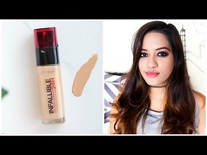 L'Oréal Infallible foundation Review