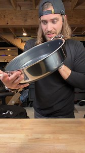 HexCladHybrid Deep Sauté Pan #cookware #hexclad #cookinghack #saute #tiktokshopcreatorpicks | Be.Lush