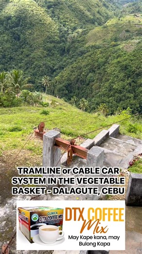 LOOK| TRAMLINE or cable car system nga naga connect sa mga Barangay...