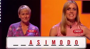 Mel Giedroyc despairs over contestants' game show fail