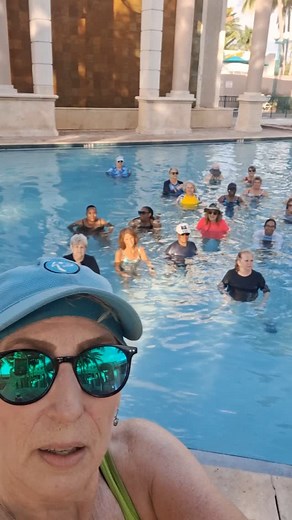 No April's Fools....so hot we had to have a pool party doing AQUA ZUMBA today!! @baptisthealthsf #floridalife🌴☀️ #poolparty #aquazumbainstructor #ilivewhereyouvacation #blessed #somuchfun | Chris Decker