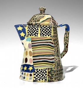 Ceramic Coffee Pot with Cozy