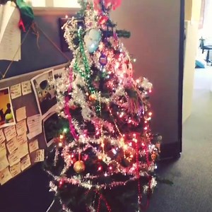 1.8K views · 47 reactions | Our graphic designer Sarah Lockwood got festive with her workspace! Wait for it, wait for it... #rva | Richmond magazine | Facebook