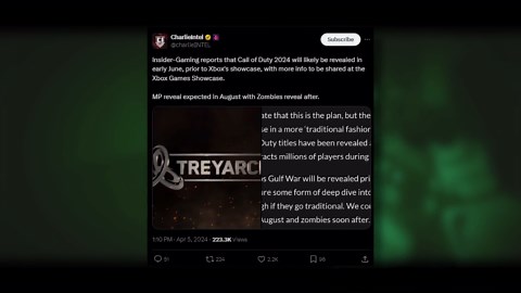 Black Ops 6 reveal trailer, zombies early access, multiplayer beta: All dates (COD 2024 BO6 leak)