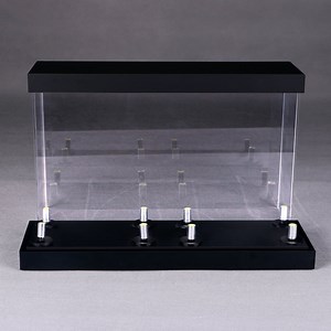 [Hot Item] Illuminated LED Lockable Acrylic Box Custom Pop Plexiglass Display Box with Spot Light