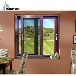 [Hot Item] Aluminum Sliding Doors with Opening Windows Shutter