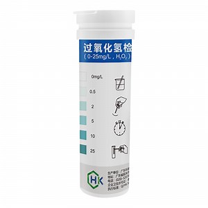 [Hot Item] High Sensitivity Hydrogen Peroxide Test Paper, Wide Range Hydrogen Peroxide Test Strip