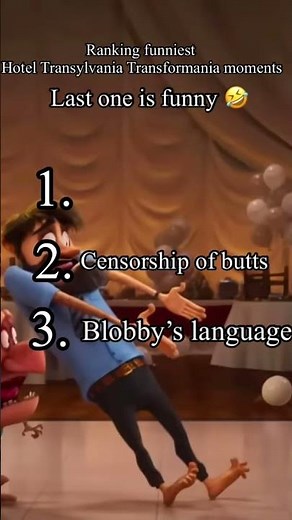 Ranking funniest Hotel Transylvania Transformania moments😂