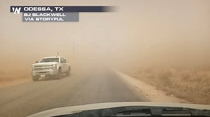 🌬️Dust storm! 🌬️ Blowing #dust made for dangerous driving conditions near Lubbock, #Texas, on January 30. This footage from BJ Blackwell shows reduced visibility near Odessa, Texas! #TXwx #DustStorm | WeatherNation