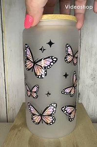 RTS Pretty Butterfly Libby Cup - Etsy