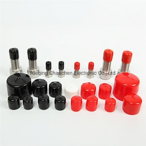 [Hot Item] Soft PVC Screw Cap Flexible Vinyl End Caps for Round Tube and Pipes