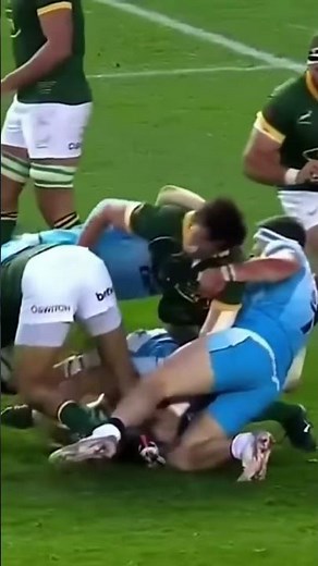 Cummings Red Card on Mostert - springboks vs Scotland 2024 Rugby #rugby #murrayfield #springboks