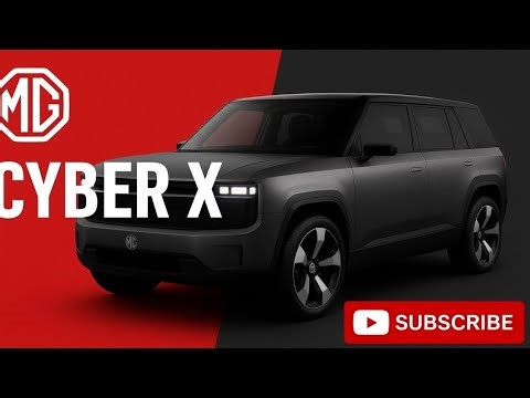 MG Cyber X 2025 | Boxy, Futuristic SUV Concept Full Review