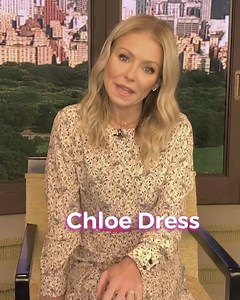 48K views · 501 reactions | #KellysFashionFinder: Chloe dress, Prada Belt, and Gianvito Rossi heels. Ryan in Ralph Lauren | Live with Kelly and Mark | Facebook