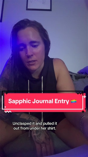 Sapphic Journal Entry 🏳️‍🌈 #wlw #love #lgbt #pride #women