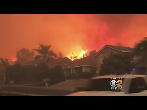 Holy Fire's Ongoing Course Reversal Adding To Difficulty Fighting Blaze, Now At 18,000 Acres