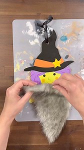 Grab one of these cute witches from Dollar Tree and give it a sweet makeover. #inspire #fallstyle #familyfun #crafters #HalloweenVibes #Gnomes #dollartree #dollartreefinds #dollartreediy #diy #diyhomedecor #craftersofinstagram #Halloween | Gnome & Backyard