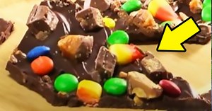 Sweet Chocolately Halloween Candy Bark Recipe